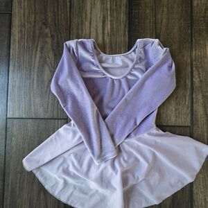 Sparkly Lavender Long Sleeve Dress